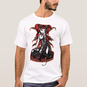 T-shirt Dessus féerique tatoué par rouge de "Terra"