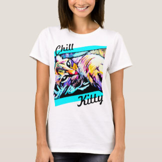 T-shirt Dessus flowy froid de Kitty