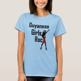 T-shirt Dessus guyanais de culture de roche de filles