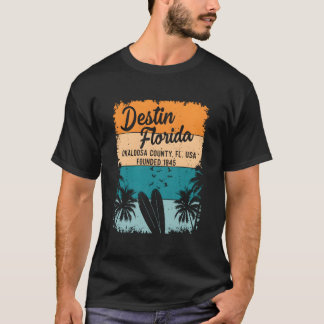 T-shirt Destin Florida Fl Beach And