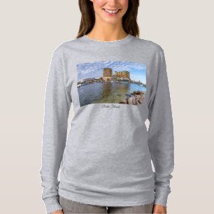 T-shirt Destin Harbor Boardwalk Long Manche