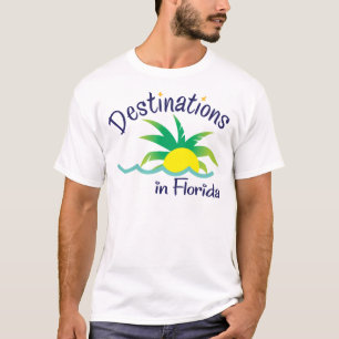 T-shirt Destinations dans des marchandises de logo
