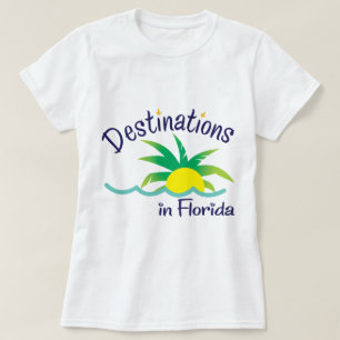 T-shirt Destinations dans des marchandises de logo