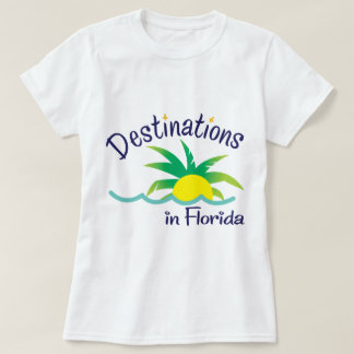 T-shirt Destinations dans des marchandises de logo