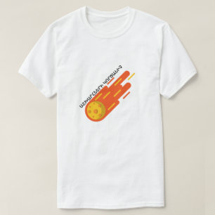 T-shirt Destructeur des mondes en arménien une grande comè