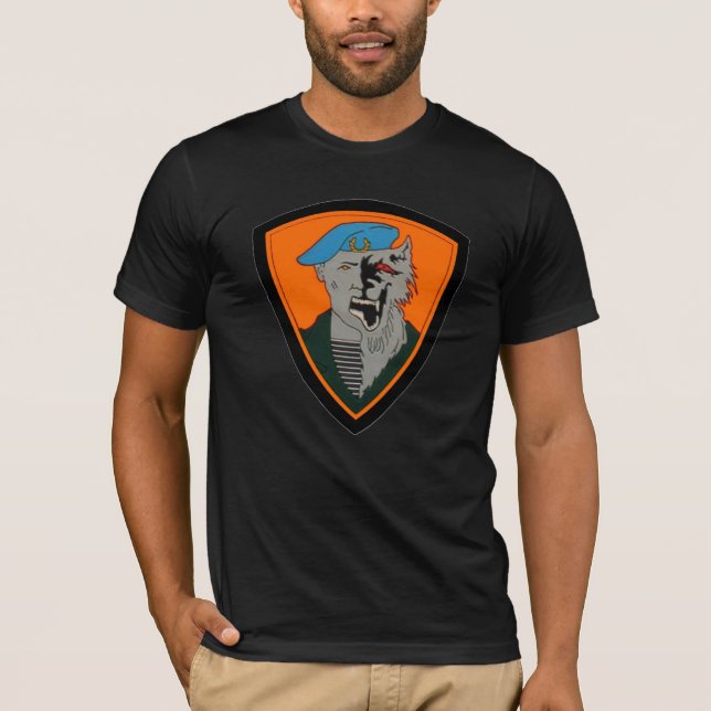 T-shirt Détachement "loup-garou " de Spetsnaz (Devant)