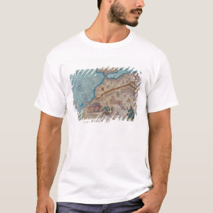 T-shirt Détail de l'atlas catalan, 1375