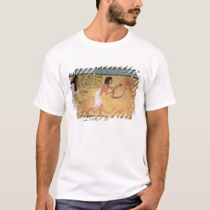 T-shirt Détail d'une scène de récolte sur le mur est