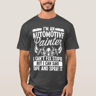 T-shirt Détailleur Technicien de carrosserie Véhicule Pein