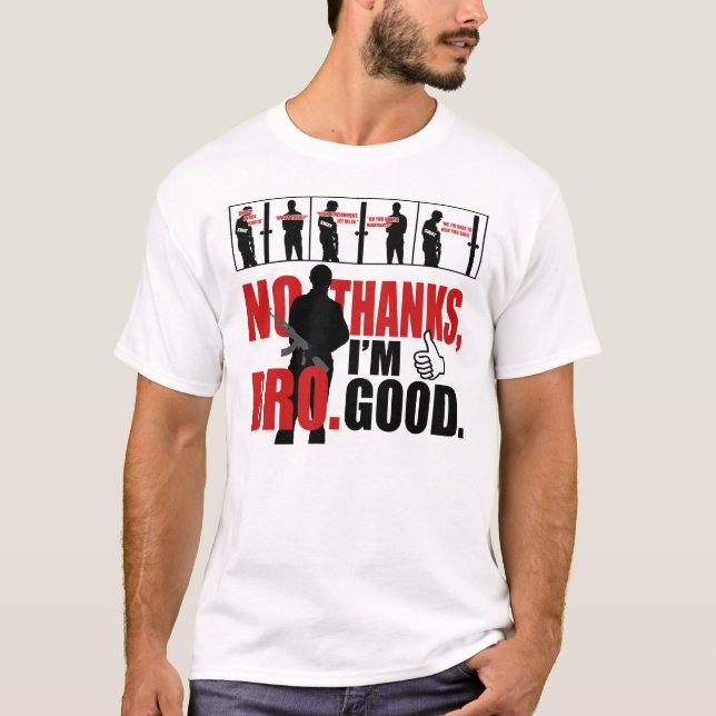T-SHIRT D'ÉTAT D'ANTI-POLICE (Devant)