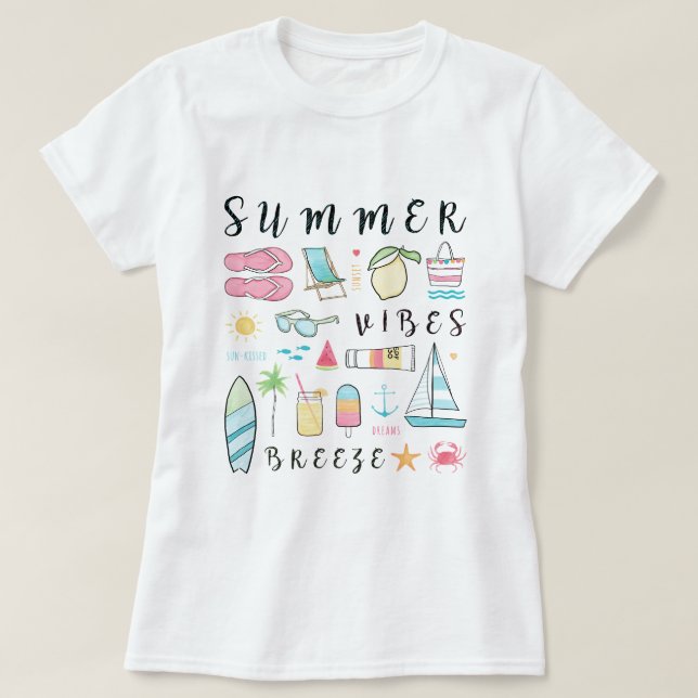 T-shirt d'été (Design devant)
