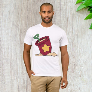 T-Shirt D'Été À La Plage Et À La Chaussure