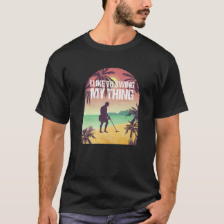 T-shirt Détecteur de détecteur de métal Détection de métal