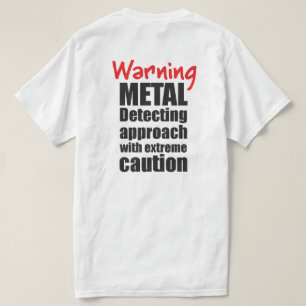 T-shirt détecteur de métal - cadeau amusant et d
