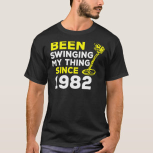 T-shirt Détecteur de métaux H depuis que je balance mon tr