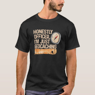 T-shirt Détection de Métaux pour Géocacheur Détecteur