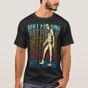 T-shirt Détection de pêche dans la saleté Détection de mét