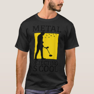 T-shirt Détection Métal Est Cool Drôle Détecteur Métal Don