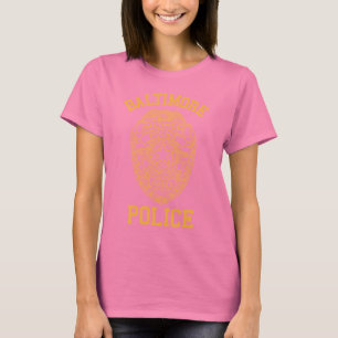 T-shirt détective du Maryland de police de Baltimore