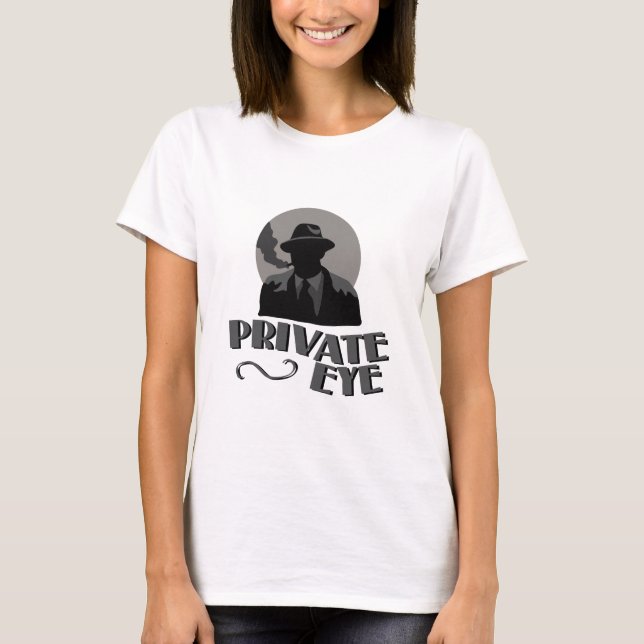 T-shirt Détective privé (Devant)