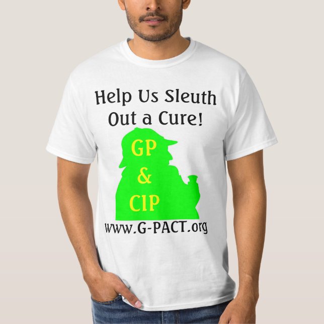 T-shirt Détective un TRAITEMENT (Devant)