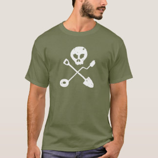 T-shirt Detectorist Skull - Sondengänger crânes