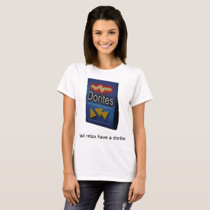 T-shirt détendez juste ont un dorite