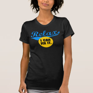 T-shirt Détendez la pièce en t de dames Twofer