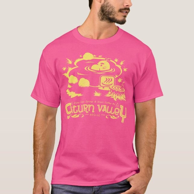 T-shirt Détendez-Vous Dans La Vallée Saturne (Devant)