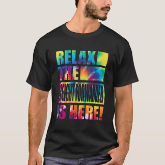 T-shirt Détendez-Vous Le Transporteur De Fret Est Ici