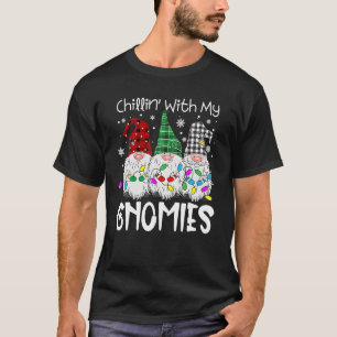 T-shirt Détente avec mes gnomes drôle de gnome Noël