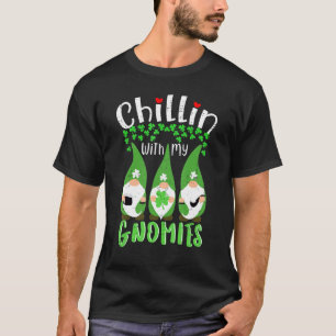 T-shirt Détente avec mes gnomes St Patrick Day Gnomes Jard