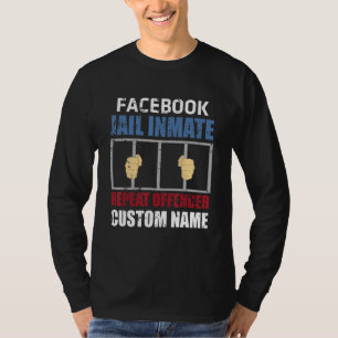 T-shirt Détenu de la prison de Fb Répéter le devis d'Humou