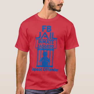 T-shirt Détenu Détenu De La Bf Délinquant Répété 774