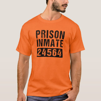 T-shirt Détenu détenu du comté Costume d'Halloween T-Sh