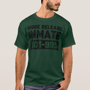 T-shirt Détenu travailleur du lieu de travail Prisonnier H