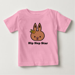T-shirt d'étoile de hip hop