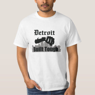 T-shirt Detroit a construit dur