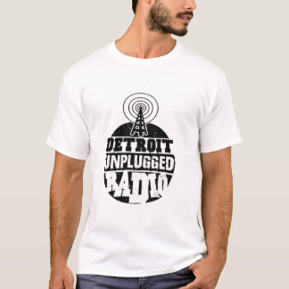 T-shirt Detroit a débranché la chemise (blanche)