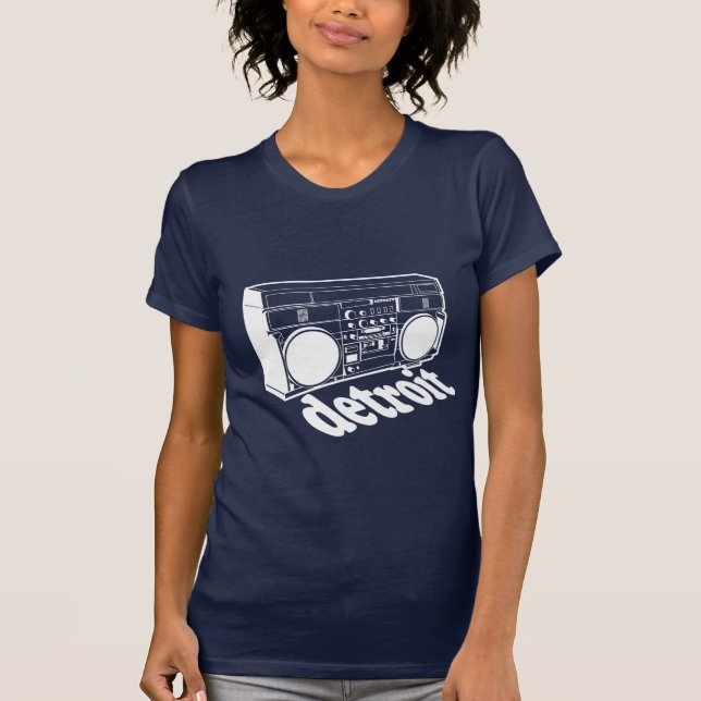 T-shirt Detroit Boombox (Devant)