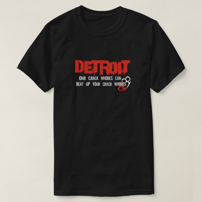 T-shirt Detroit City (Design devant)
