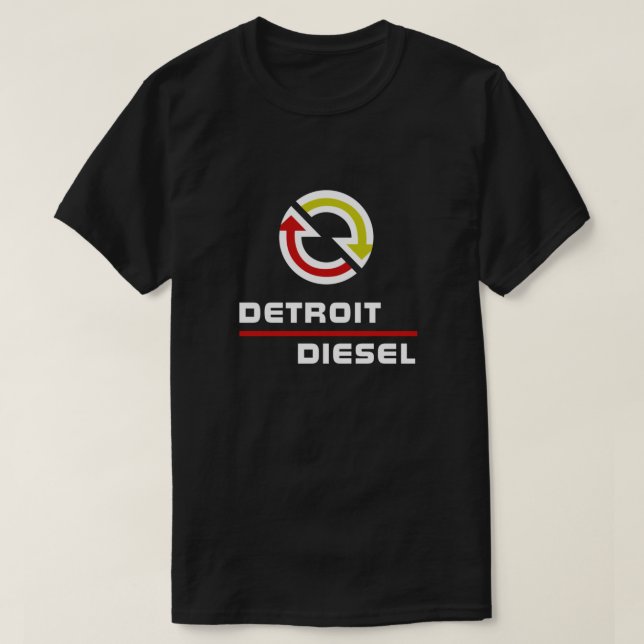 T-shirt Détroit Diesel Relaxé (Design devant)