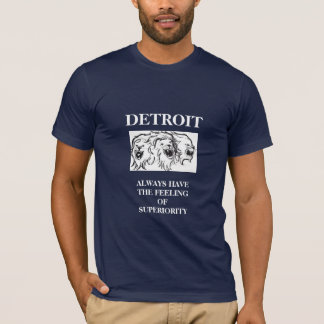 T-SHIRT DÉTROIT LA SUPÉRIORITÉ