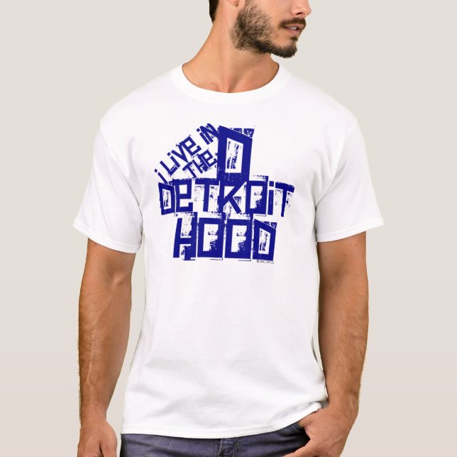 T-shirt Detroit Michigan (Devant)