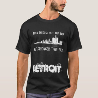 T-shirt Detroit - plus fortement que jamais - horizon