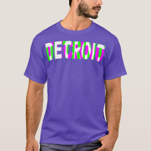 T-shirt DETROIT TECHNO Raver DJ Rave Party Festival