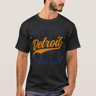 T-shirt Détroit, ville automobile
