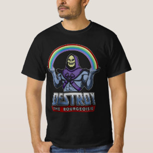 T-shirt " Détruisez le Skeletor de Bourgeoisie "