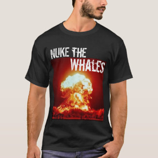 T-shirt détruisez les baleines - customisées
