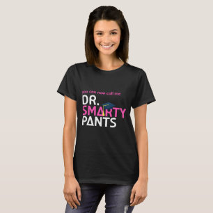 T-shirt d'étudiant au doctorat de Dr. Smarty Pant